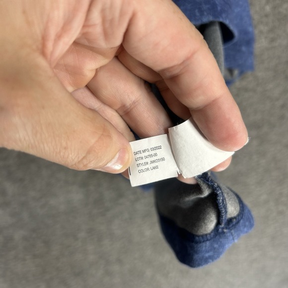 Johnnie O Aspen Lake Microfleece 1/4 Zip Pullover Mens M Performance Geometric - Picture 10 of 12